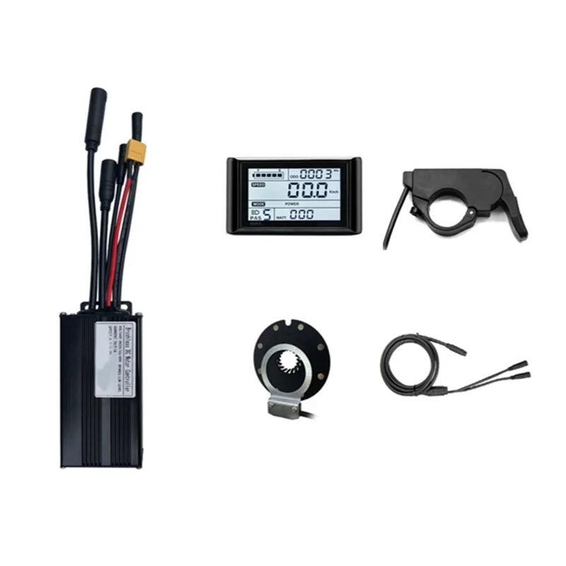 Systém ovládača 26A 36V/48V 500W/750W Motor SW900 s Universal Controller Small Kit