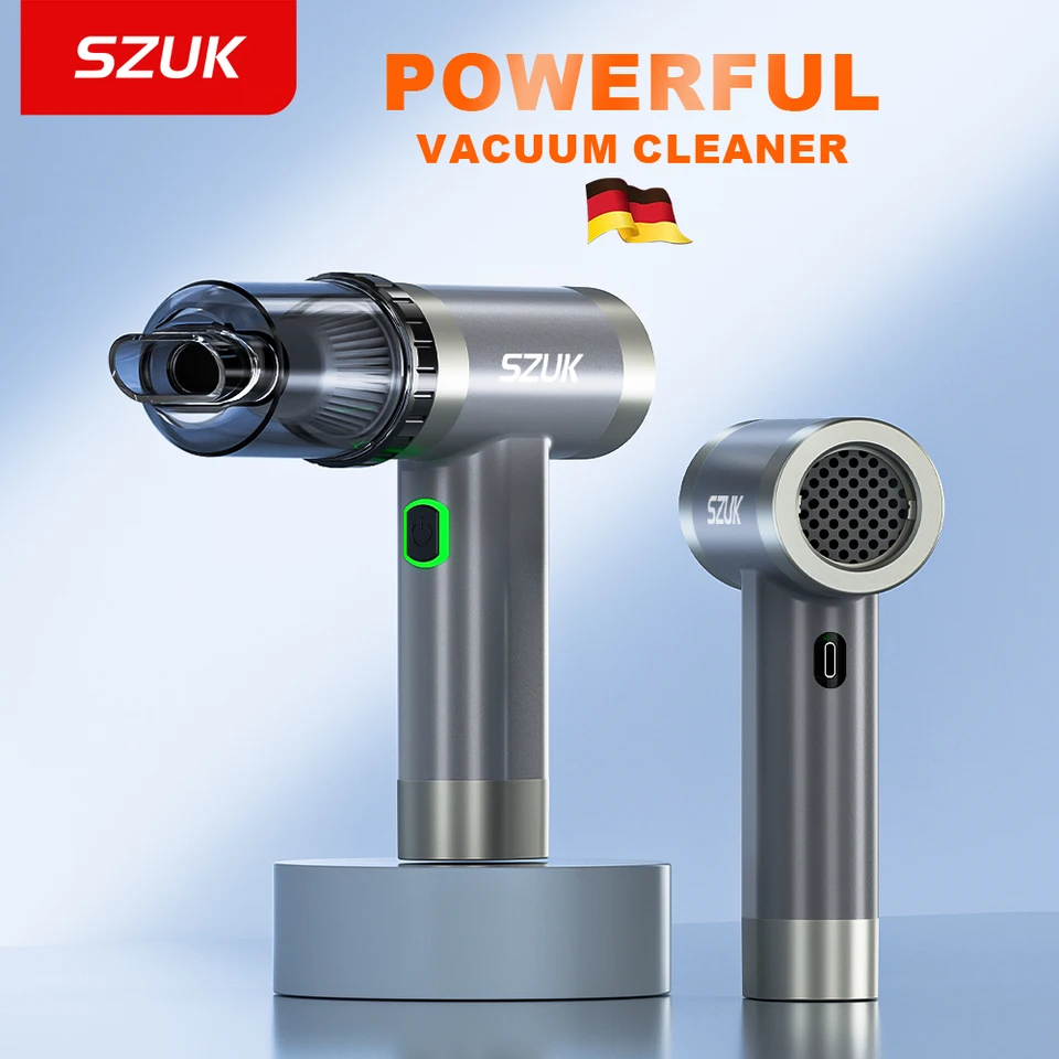 Szuk car vysávač vysokovýkonný prenosný vzduchový dúchadlo bezdrôtový čistiaci stroj