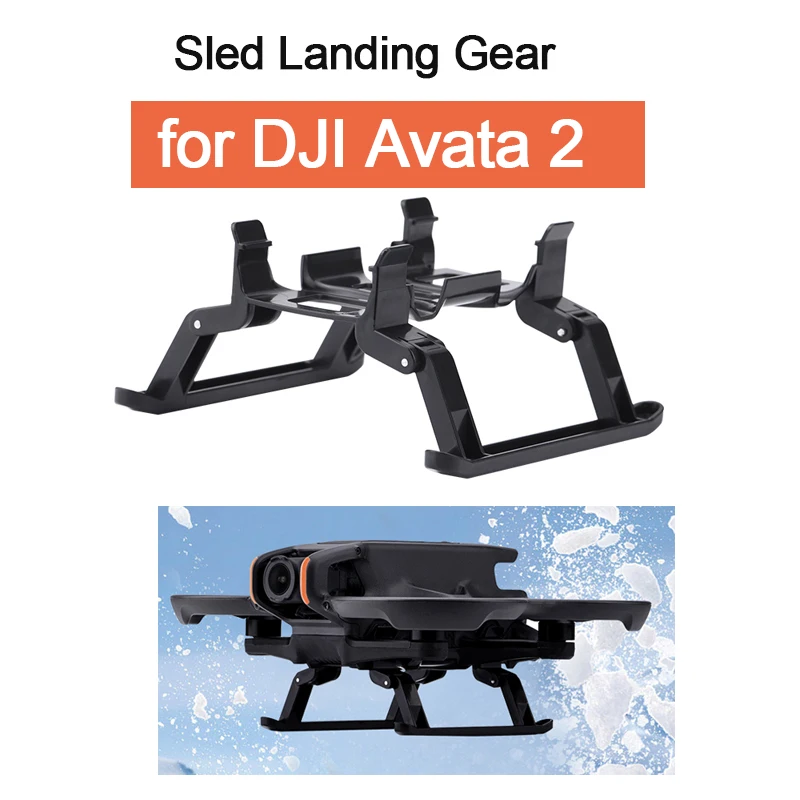 Sád podvozky pre DJI Avata 2 DRONSKÉ PRÍSLUŠENSTVO, SPOLITÁVNE PRIPOJENÉ NEZORNE PRIPOJENIE PRE DJI AVATA 2 Protector DRONOVÝCH