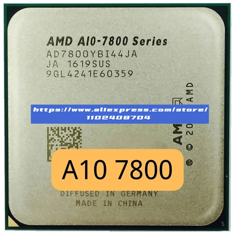 Séria A10-7800 A10 7800 3,5 GHz Quad-Core procesor CPU AD7800YBI44JA / AD780BI44JA SOCKET FM2+