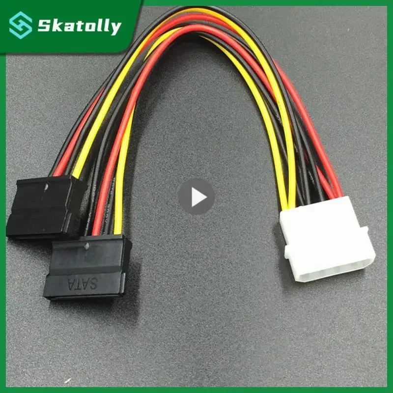 Sériový ATA SATA 4 PIN IDE MOLEX až 1/2/3 z 15 PIN HDD Power Adapter Cable Hot Worldwide Propagácia