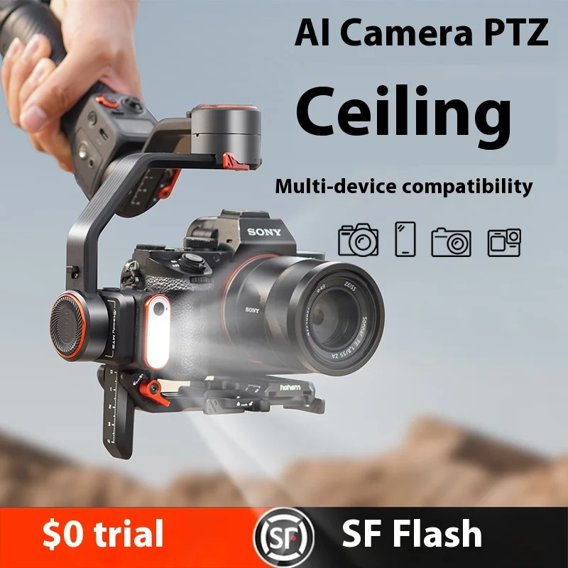 Súprava Hohem MT2 pre akciu kamery bez zrkadla Camre Smartphone, stabilizátor pre Sony/Nikon/Canon Stojans pre fotografické prístroje