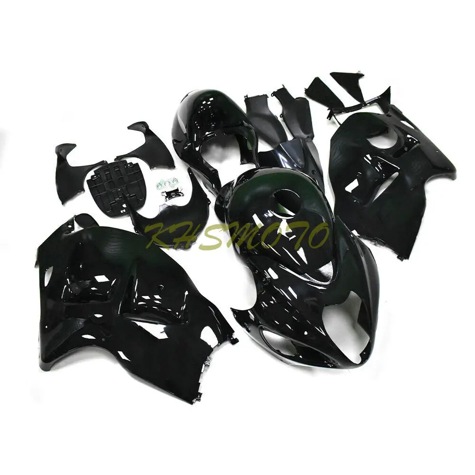 Súprava motocyklových kabíny pre Suzuki Hayabusa GSXR1300 1996 1999 2000 2001 2003 2007 96-07 Vstrekovanie Všetky čierne karosérie