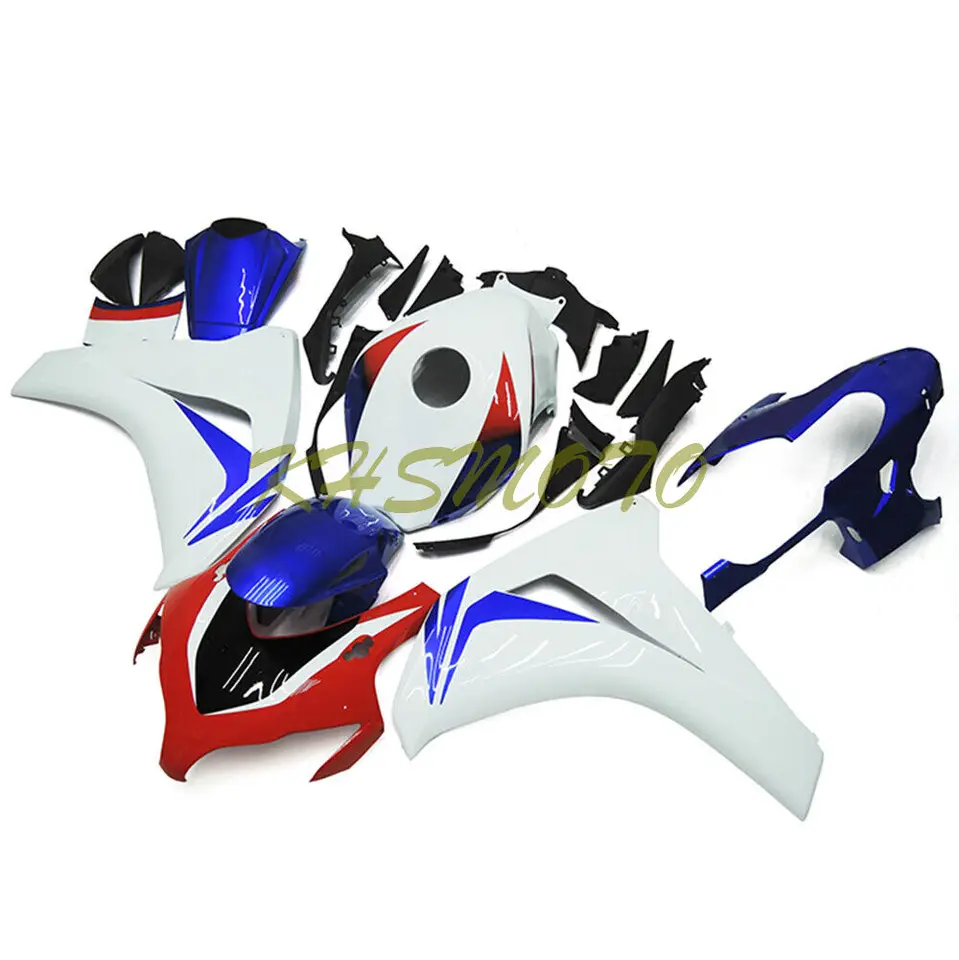 Súprava motocyklových kapotárov pre Honda CBR1000RR 2008 2009 2010 2011 CBR 1000RR 08-11 Vstrekovanie bielej modrej červenej karosérie
