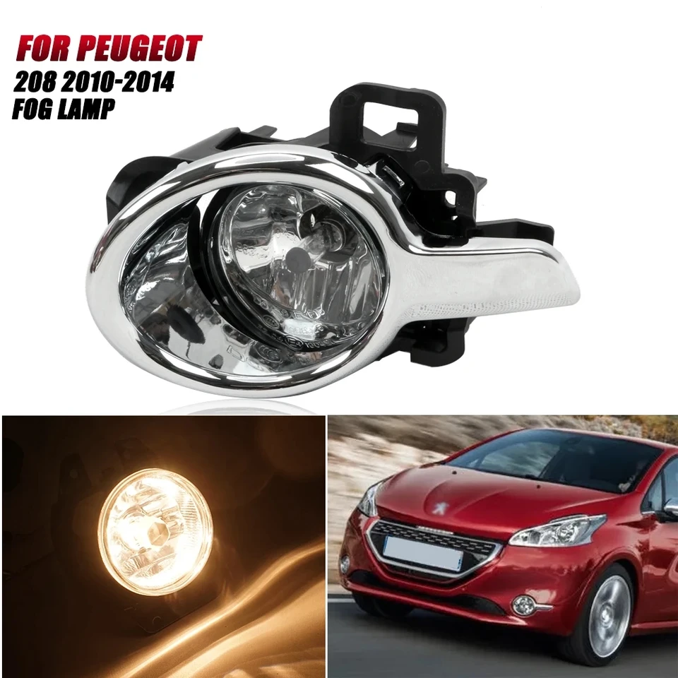 Súprava na aktualizáciu hmly predného nárazníka pre Peugeot 208 2010 2012 2012 2013 2014 Verzia Dodatočná sada Foglight