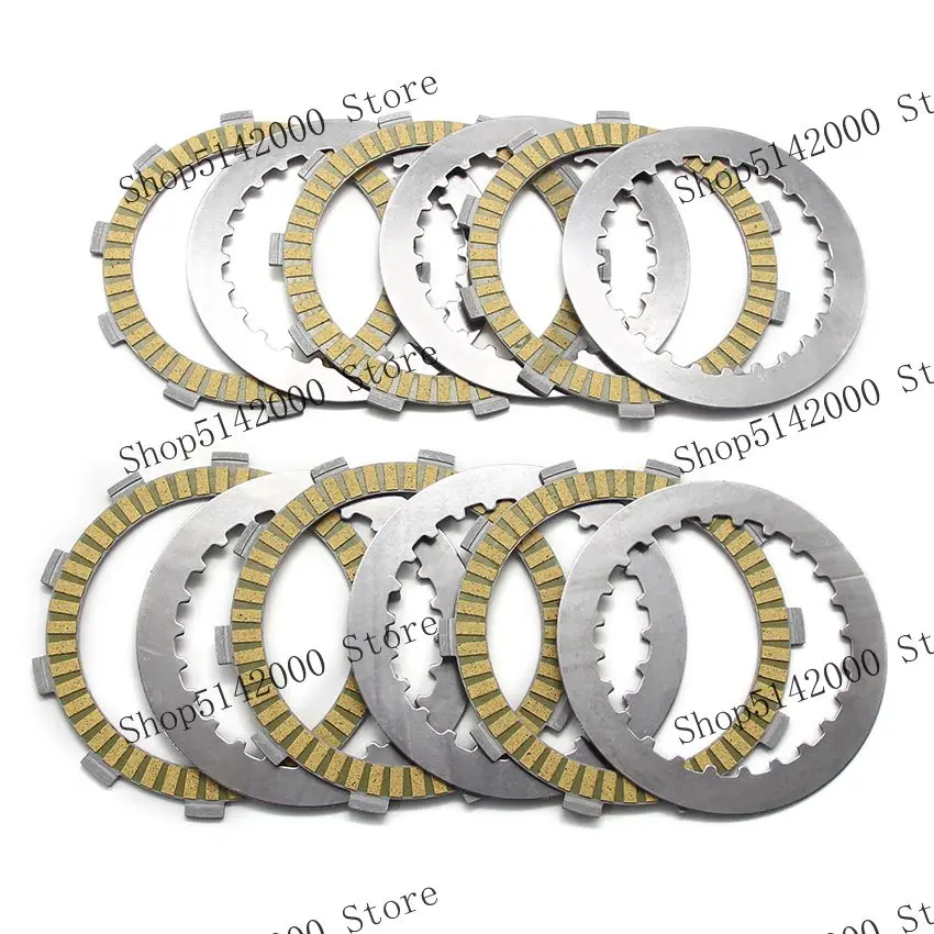 Súprava na disk Trecie Disk pre honda XL250 stupňa XLR250 R-6 Plate Baja Dallara XR250R XR250SM OEM: 22201-MR7-000 22321KF0770