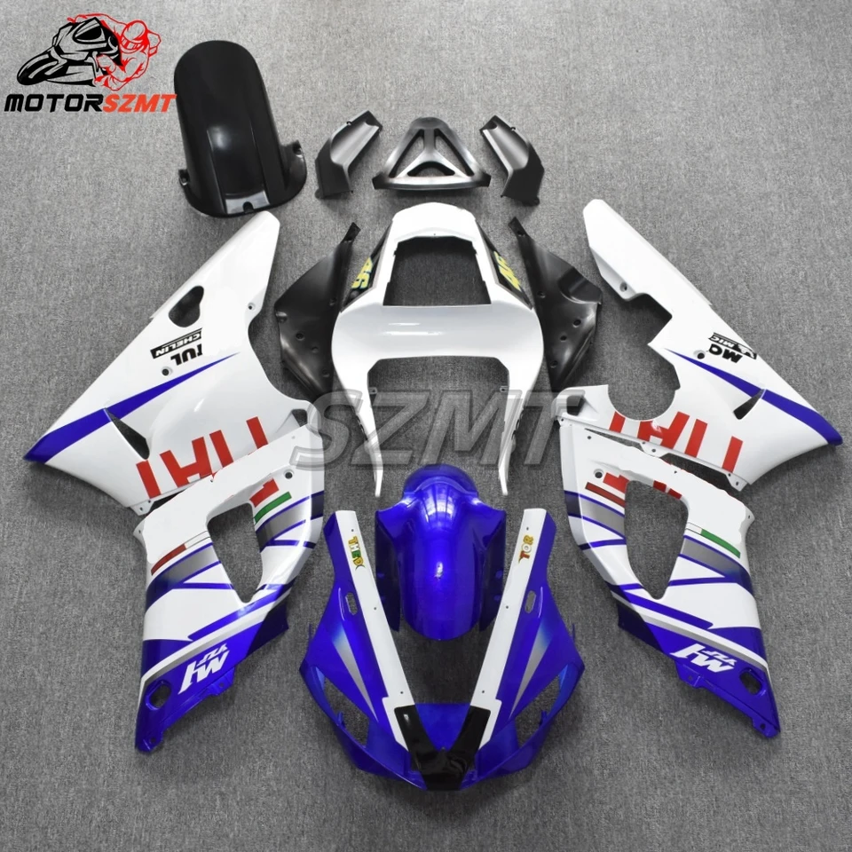 Súprava na kapotáž motocyklov vhodná pre Yamaha YZF-R1 2000 2001 ABS Vstrekovanie