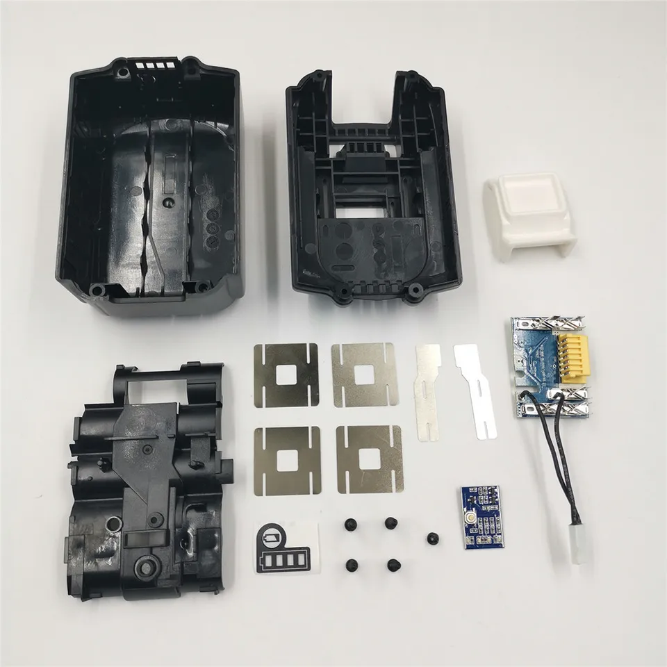 Súprava na krytie batérie s doskou PCB pre Makita BL1860 BL1850 BL1840 BL1830 Lítiové batérie plastová ochranná doska PCB