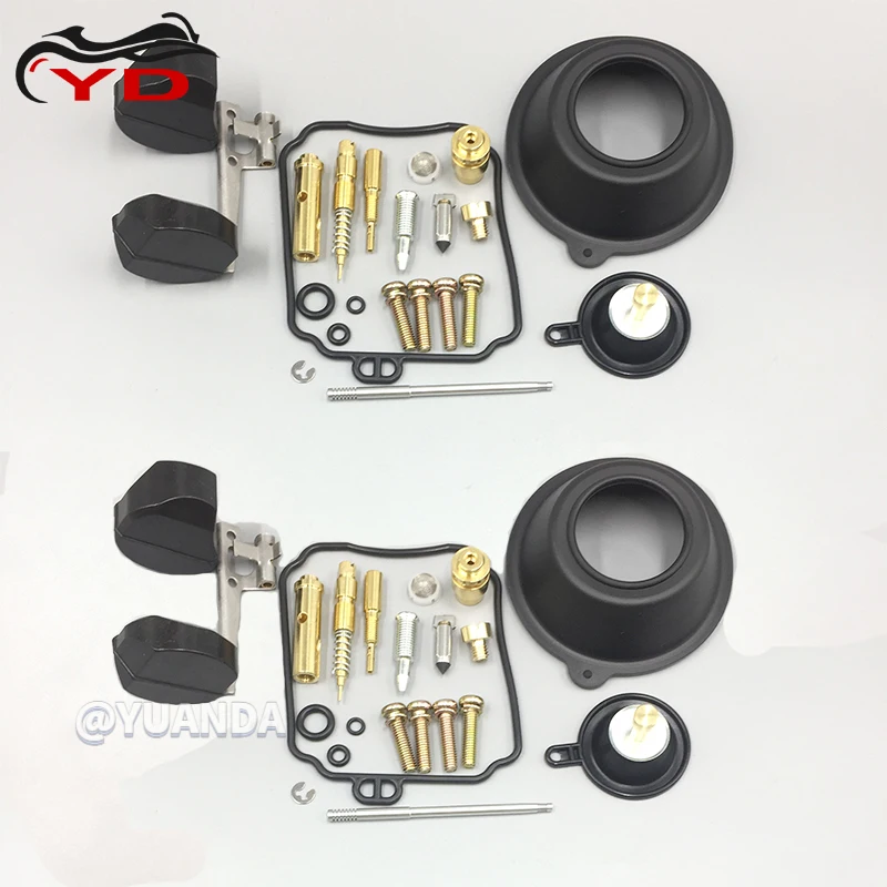 Súprava na opravu karburátora pre Yamaha V-Star 650 1998-2014 XVS650 XVS65A Tablete650 Classic 2009-2013 XV250 1995-2007 XVS400