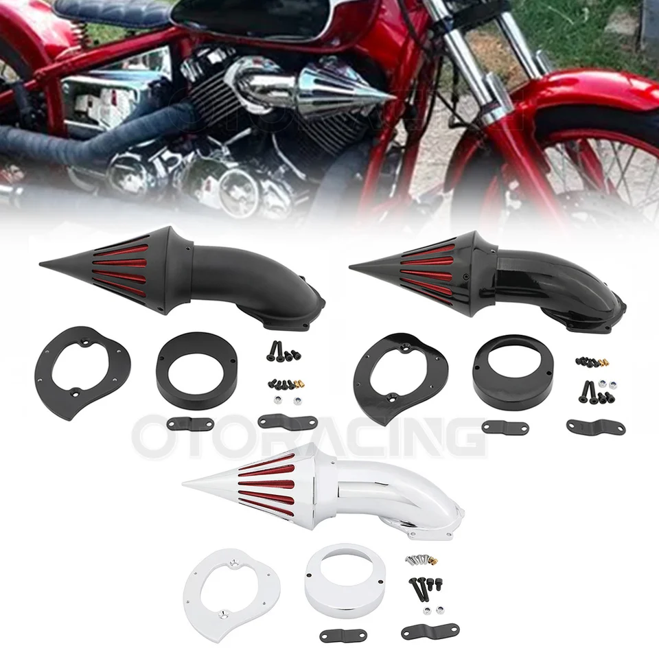 Súprava na spiknutie motocyklového vzduchu pre vzduch pre Yamaha V Star V-Star 650 XVS650 Po celý rok 1986-2012