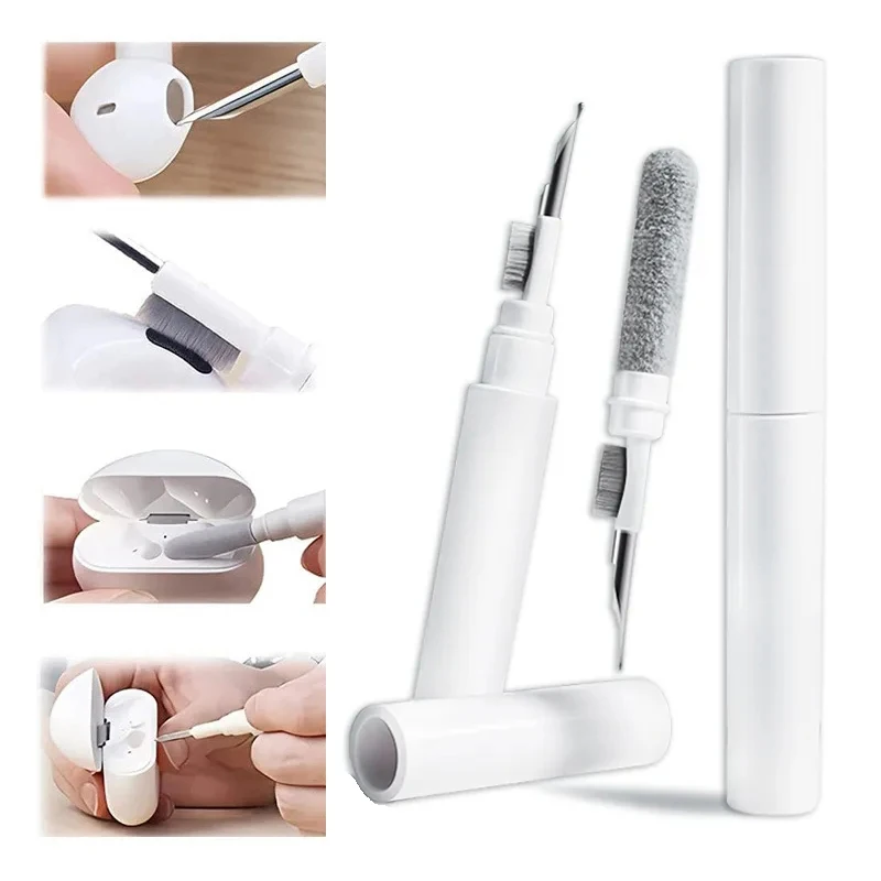 Súprava na čistenie slúchadiel pre AirPods Pro 1 2 3 Wireless BlueToOH uší čistiaci prostriedok pre Samsung FreeBuds Lenovo Earbuds Čisté pero