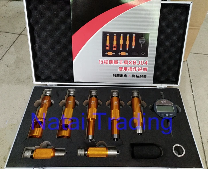 Súprava nástrojov na meranie nástrojov Common Rail Injector pre bosch a denso naftu