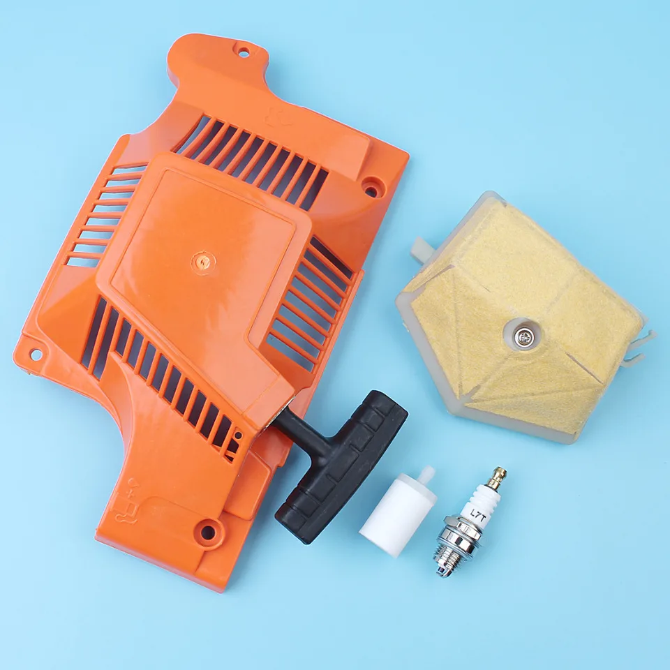 Súprava palivového filtra Air Pull Recoil Pull pre Husqvarna 50 51 55 Rancher 55 EU1 EPA Chainsaw # 503151801 5036088-03 503608803
