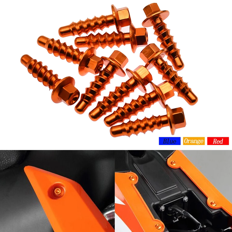 Súprava skrutiek skrutky pre motocykle pre nečistoty pre KTM excf XCF SX SXF TPI Šesť dní 125 250 300 350 400 450 500 1997-2023