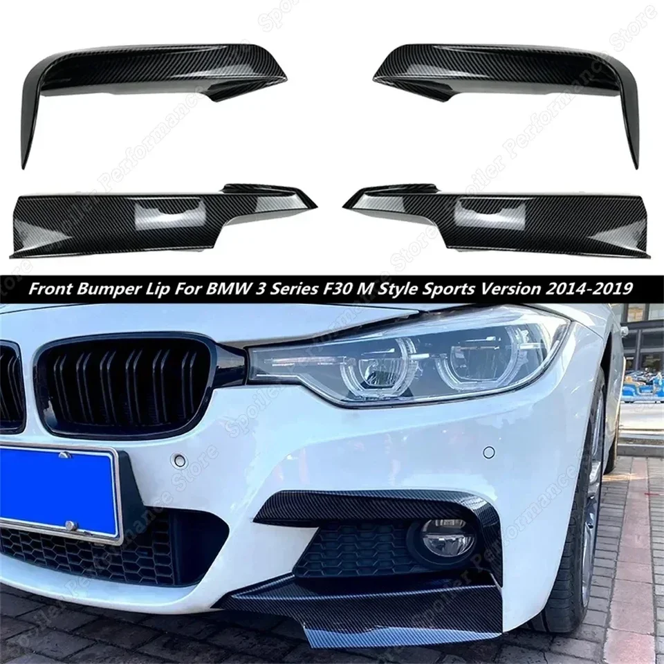 Súprava SPLITER SPITTER SPLITRA SILLY SPLITÁRNE POPLETOVÉ POPLISKÉ POPLISKÉ ZÁKLADNÉ ZAPOJENIE PRE BMW F30 F31 F35 320I 328I 330I 335I 340I 316D 318D M SPORT 2012-2019