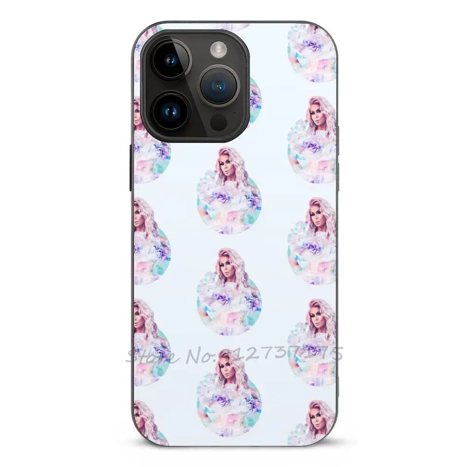 T-AS4 telefónne puzdro pre iPhone 16 15 14 Pro Max 13 12 12 Mini 11 xr 7 8 Plus temperované sklo puzdro Kryt Taylor Rupauls Drag Drag