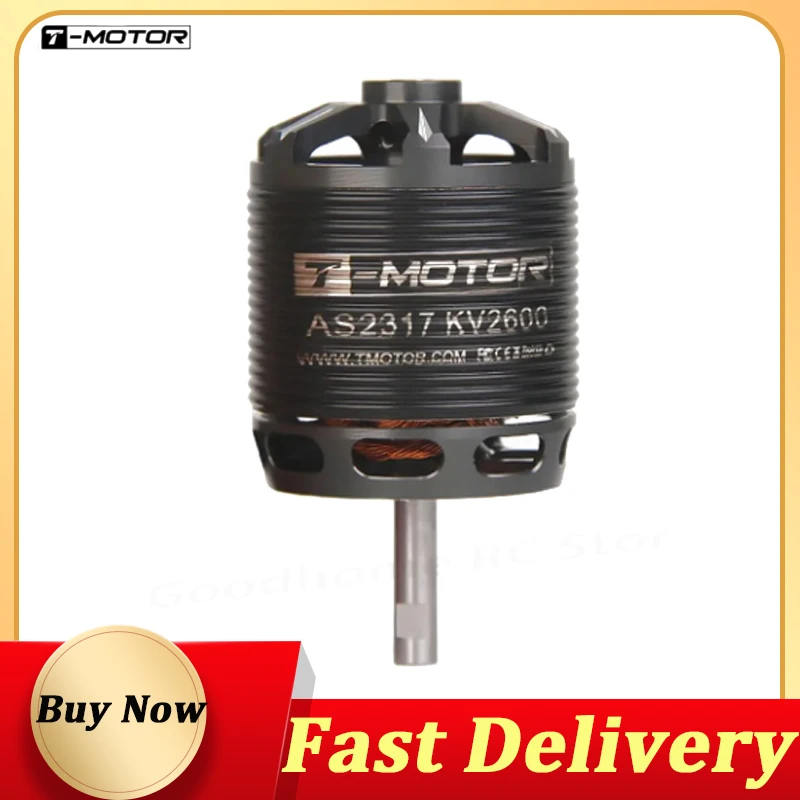 T-motor AS2317 ALS 2317 Dlhý hriadeľ KV880 KV1250 KV1400 Vonkajší bežec pre malé 3D pevné krídlo RC RC DRON