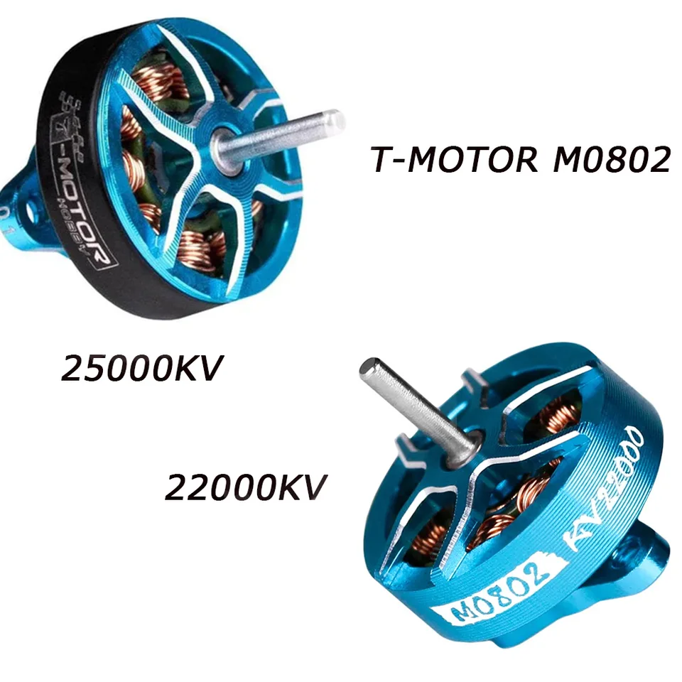 T-Motor M0802 Micro Brushless Motor-22000KV/25000KV 2ks/4ks