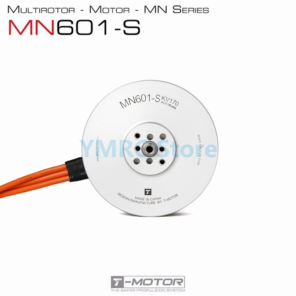 T-Motor Max 6,8 kg+ ťah MN601-S KV170 KV320 MN601S 2KS/SET Brushless Motor pre lietadlo Multirotor Copters RC Drones RC