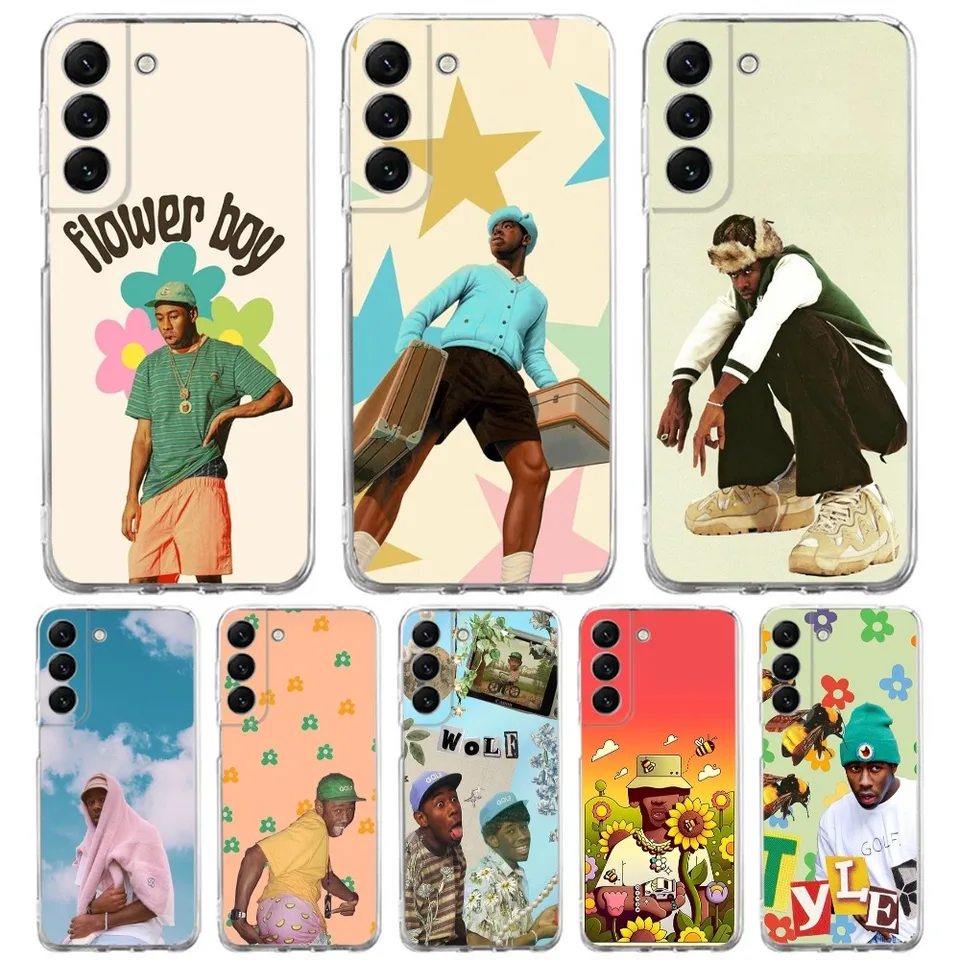 T-Tyler C-creator telefónny puzdro Silikón pre Samsung S30, S23,21,22,20 Ultra, S20 Fe Lite, S10,9, Pius Note20ultra Cover Clear Clear