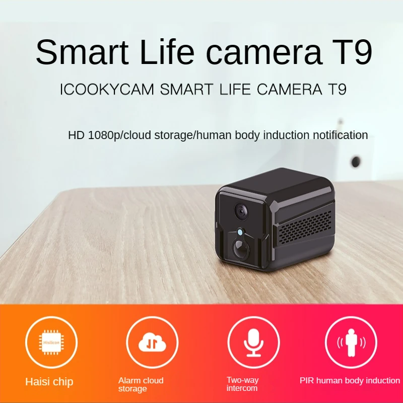 T9 1080p HD WiFi / 4G Wireless Monitorovanie Nové mini sledovacie fotoaparáty obojsmerné hlasové diaľkové bezpečnostné kamery Prieskum fotoaparátu