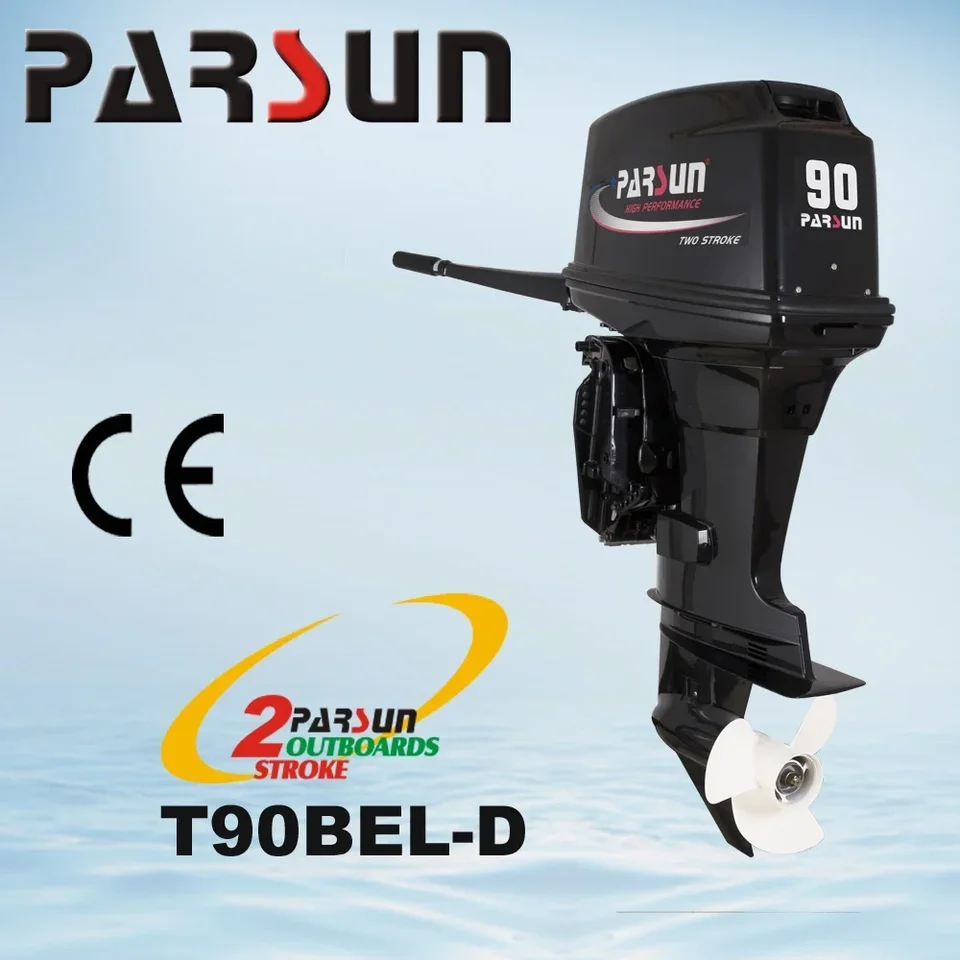 T90BE 90HP 2-strokový lodný motor kompatibilný s prívesným motorom 90HP