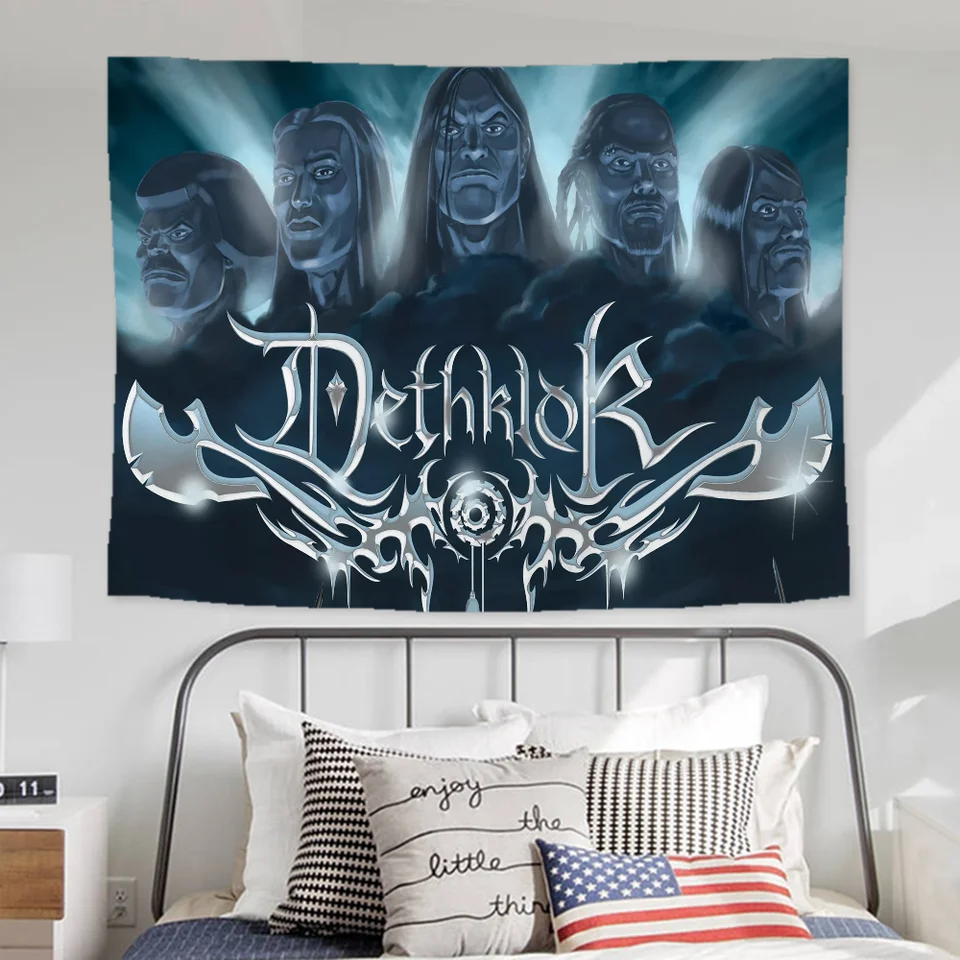 Tabestry pre stenu pre nástenné umenie Dethkloks dekorácie spálne tapetry