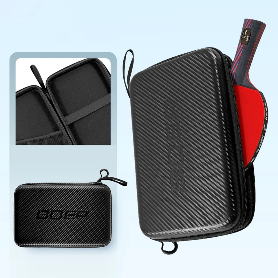 TABLE Tennis BAT Cover Paddle Eva Bag Ping Pong Cass