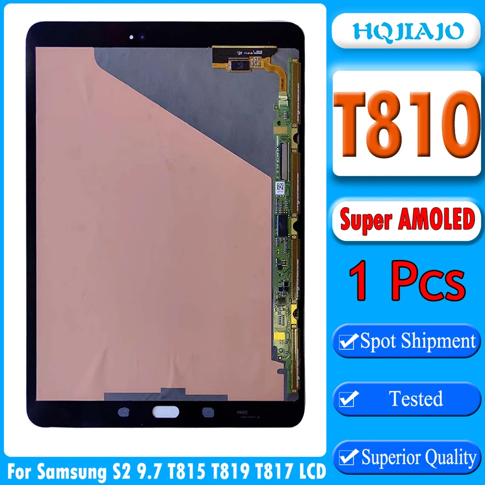 Tablet LCD pre samsung kartu S2 9.7 T810 T815 T819 T817 LCD DISPLEY DIGITÁRNE DIGITÁZIE SCRESA PRE SAMSUNG Tab T810 T815