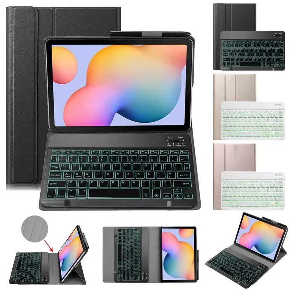 Tablet pre huawei Mediapad M5 Lite 10 Pro 10,8 T5 10 10,1 M6 10,8 MatePad 10.4 Pro 10.8 Kryt s klávesnicou Bluetooth