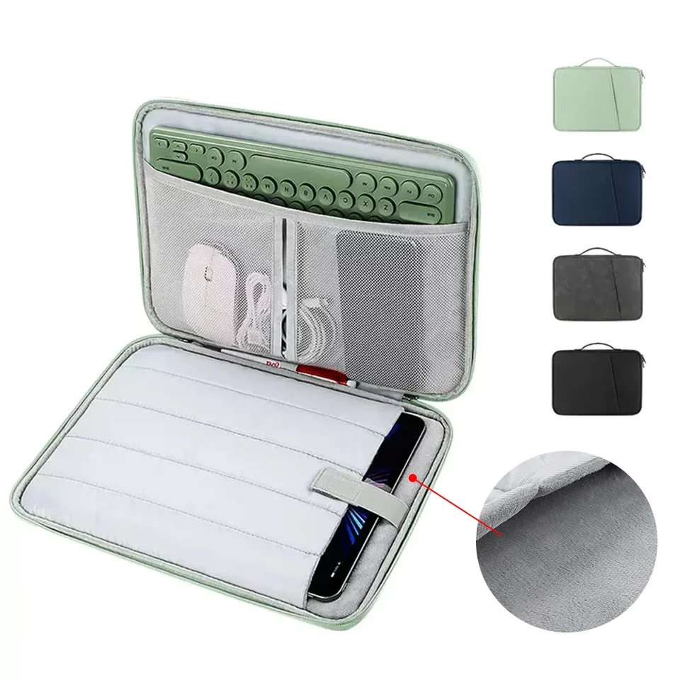Tablet Sleeve Bag pre Samsung Galaxy Tab S7 Fe S8 S9 Plus A8 S6 Lite Pase puzdro pre Xiaomi Pad 5 6 Pro Redmi Pad SE Prenosná taška