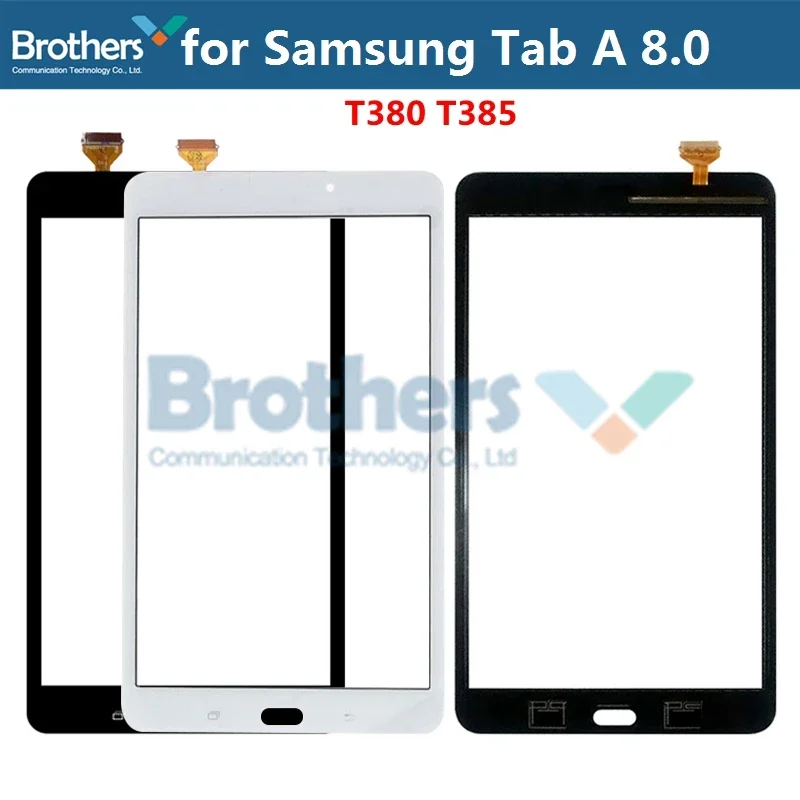 Tablet Touch Panel pre kartu Samsung Galaxy A. 8.0 T380 T385 dotykový sklenený snímač Flex dotykovej obrazovky SM-T800 SM-T805 predné vonkajšie sklo