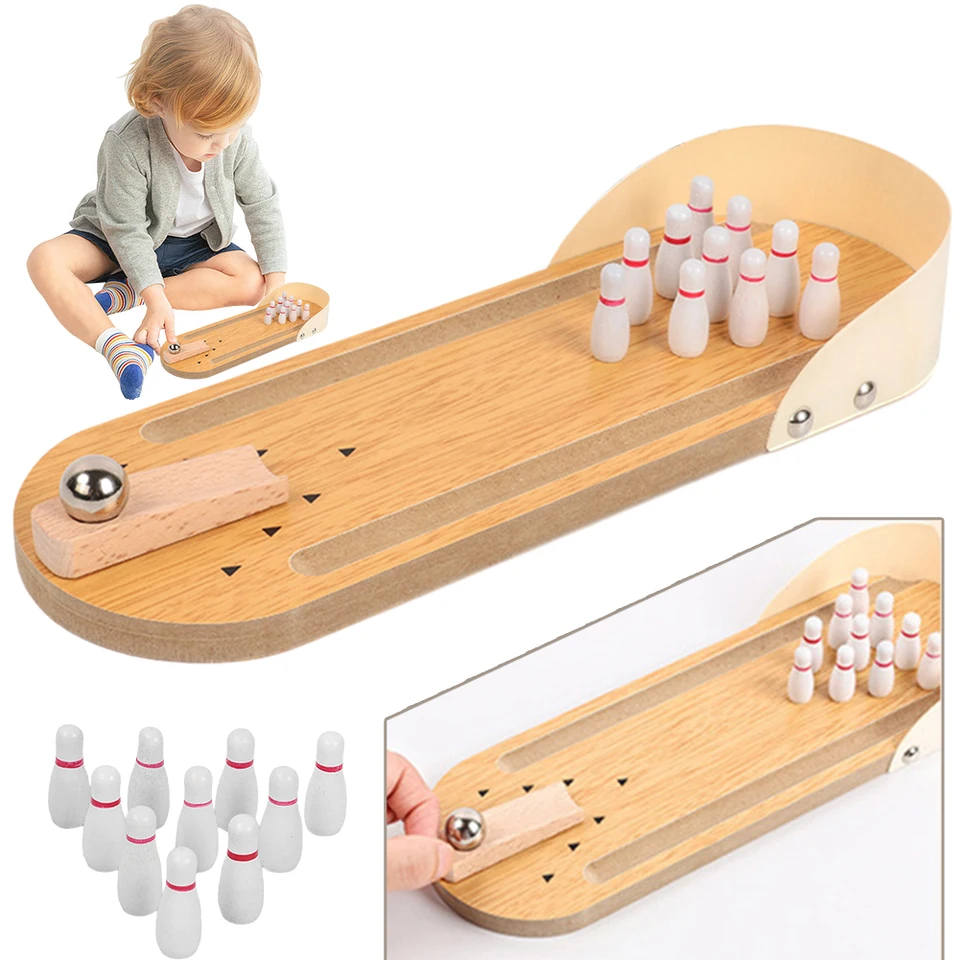Tabletop Mini Bowling Game Set