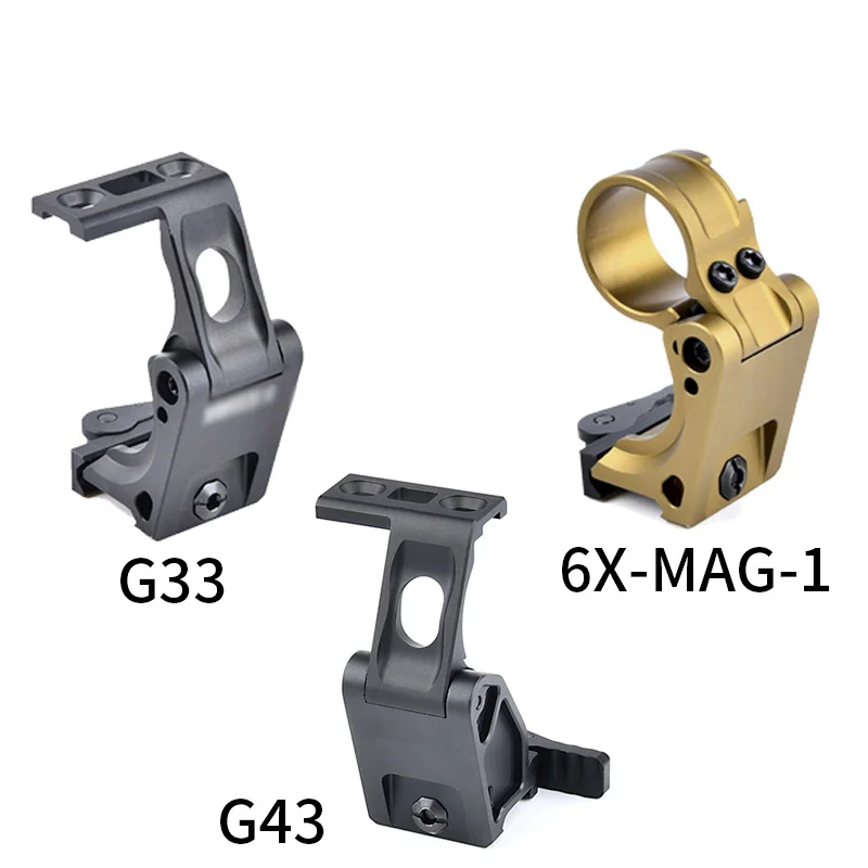 Tactical Airsoft Unit Fast FTC Sight Mount CNC pre 6X-MAG-1 AIMPO LUMPE 558 EXPS