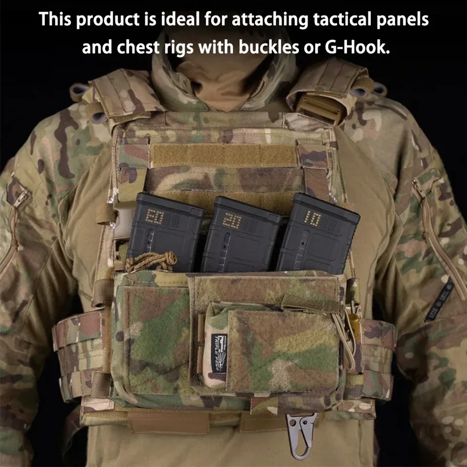 Tactical AVS Adaptér rýchleho taniera Adaptér Adaptívny vesta predné panely Prevodník pre AVS MBAV Adapter QASM pracky Lovecké vesty Príslušenstvo