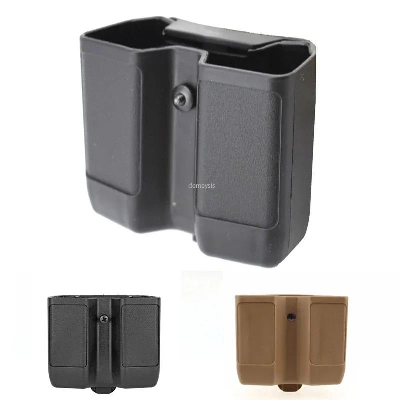 Tactical Double Magazine puzdro pre 9 mm 0,40cal Universal Pistol Mag Case pre Sig P226, H&K USP, Glock 17 19