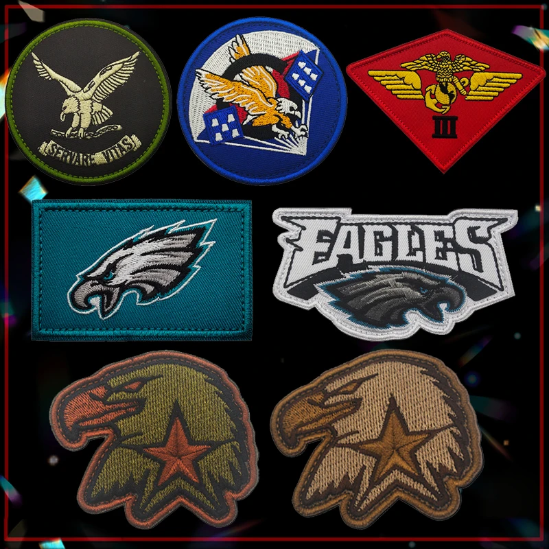 Tactical Eagle Fabric Adsessory Patch US Army 101. Airborne Division 506. pachute pluk Patch nálepky na batohu
