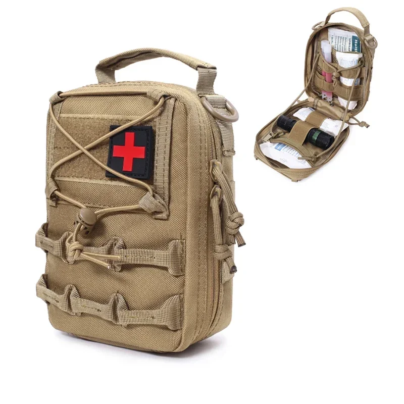 Tactical Molle First Aid Kit Bag Edc Medical Petouch Survival EMT Núdzový náradie BAG BAD BALT CAMPING Lovecké puzdro