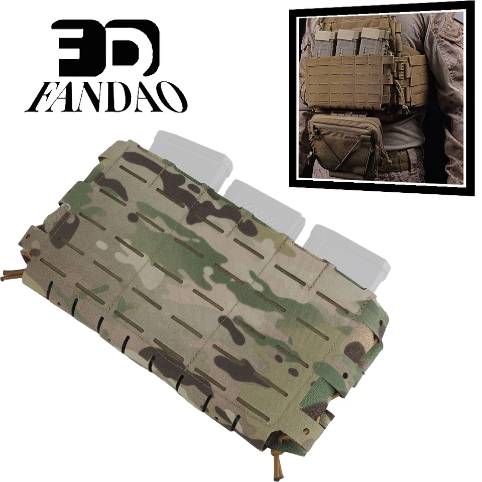 Tactical Molle Placard Front Flap visiace vrecko na lovy nosičov vesty na hrudi Arc V3 Multi-Purpose Magazine Vrecko