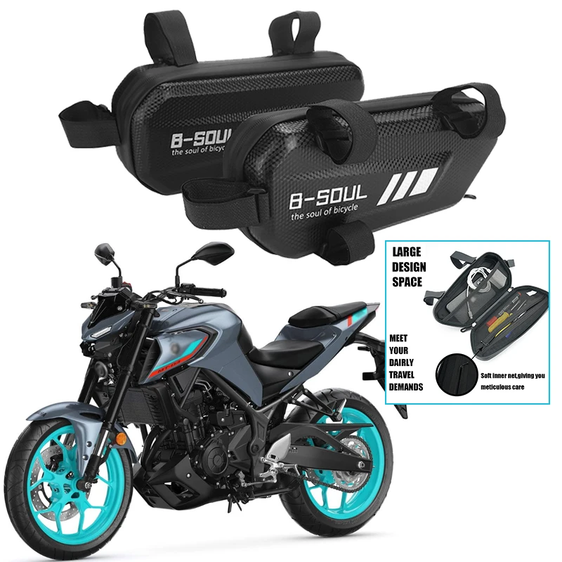 TAGE Vodotesná taška na batožinu cestovná taška pre Yamaha MT03 MT07 MT09 FZ07 FZ09 MT-03 MT-07 MT-09 MT-10 MT