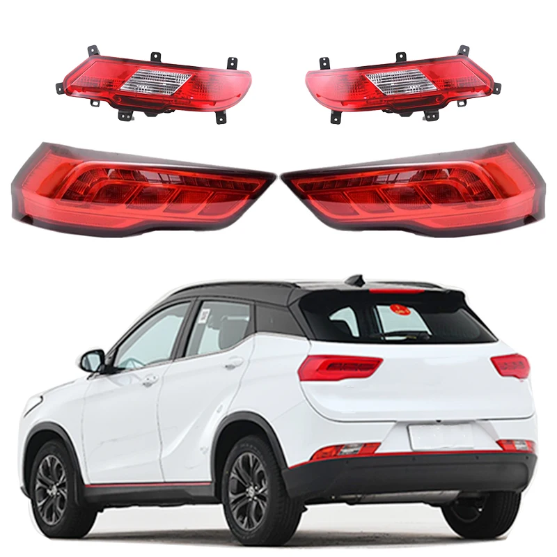 Taillight pre auto pre DFSK Glory 500 E3 2021 2022 Zostava zadnej zadnej zadnej časti Zostava brzdovej hmly Zostava vľavo automatické diely Zostava zadnej časti Zostava