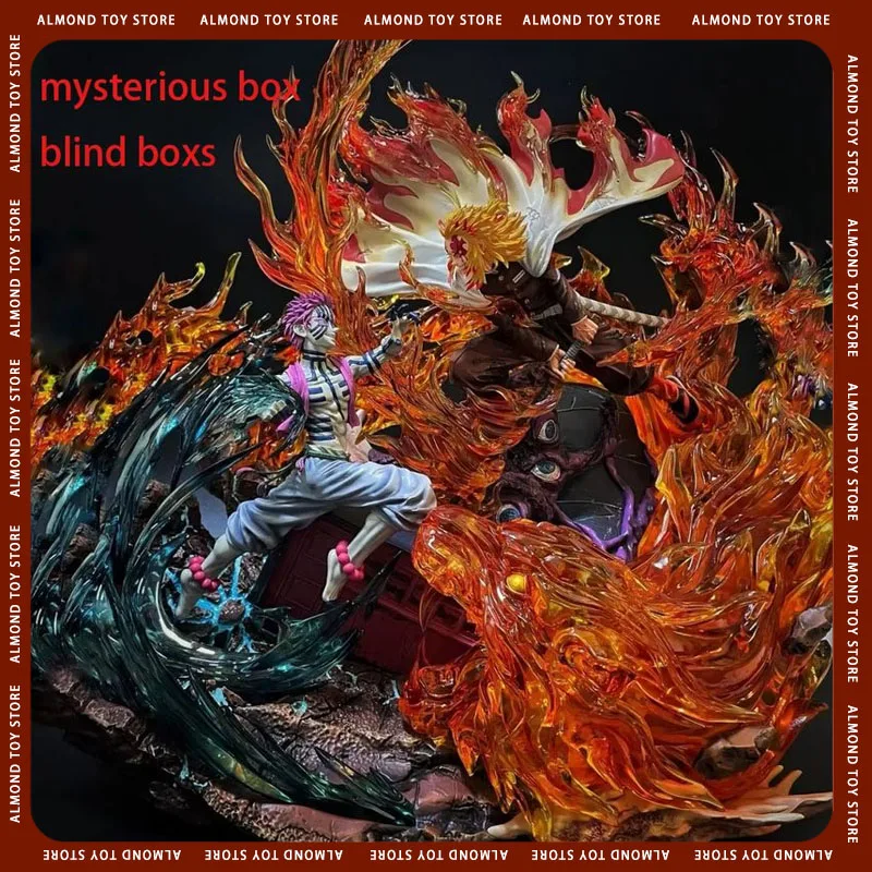 Tajomný box démon Slayer figurín model anime dekorácie hračky slepé boxy Tanjiro Hinatsuru Suigetsu Butterfly Kyouka Socha