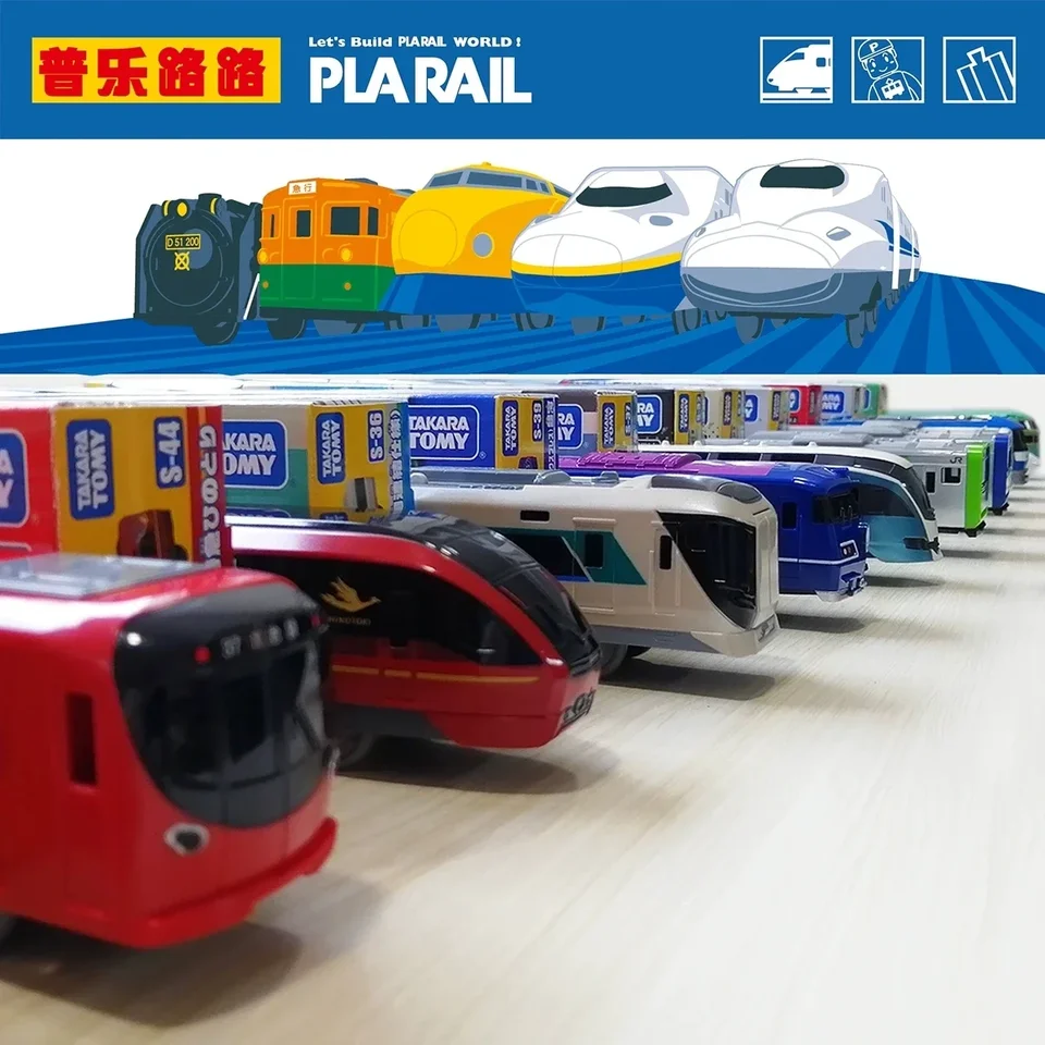 Takara Tomy Tomica Plarail Trackmaster Train Model Model Kit detské hračky S-32 Zatváranie pohybových dverí séria E235 Yamanote Line Hračky pre deti