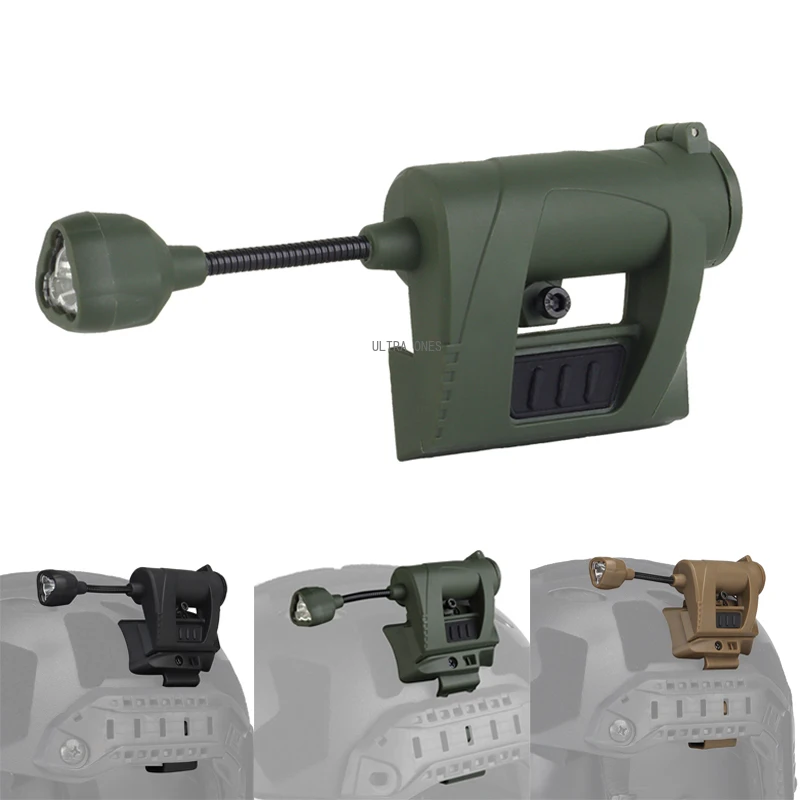 Taktická prilba Light Outdoor Helme Lamp Energy Energy Loving Airsoft Shootpe