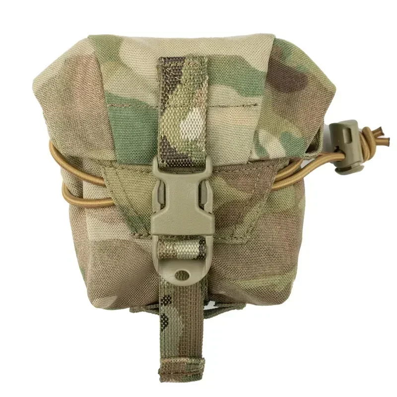 Taktické m67 granátové puzdro Multicam Small Molle Petouch Airsoft Hunting Combat EDC Storage Bag Gear Gear