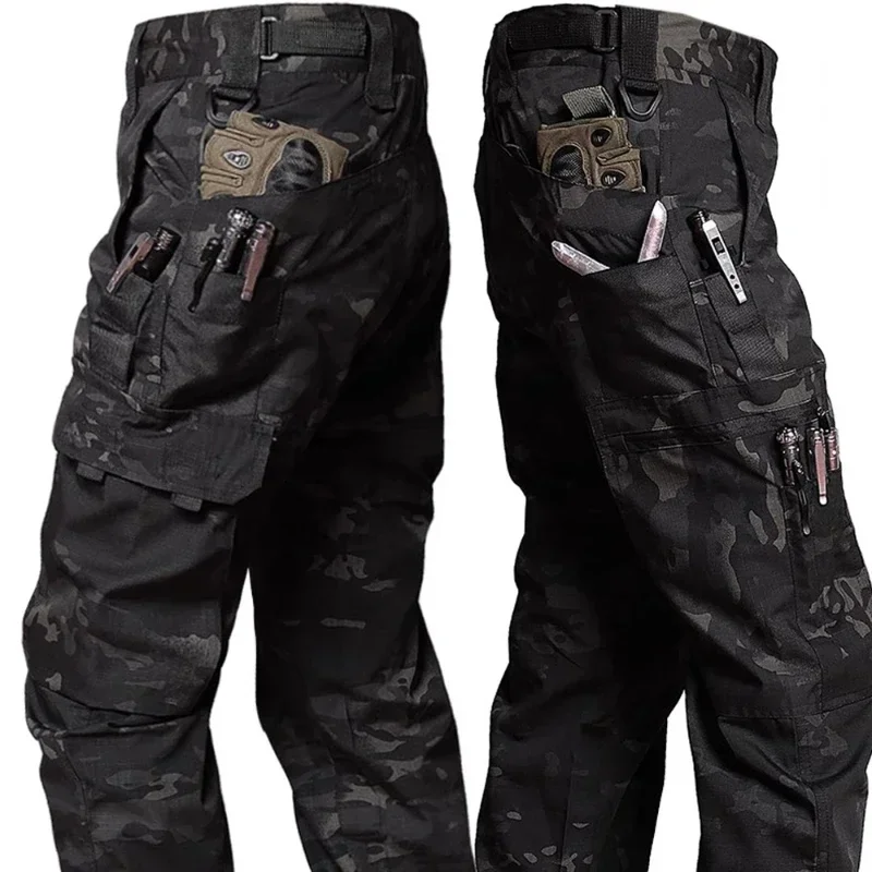 Taktické nohavice Veľké multiprecké muži Nové pracovné nohavice Pracovné nohavice Spring Jeseň vodotesný ripstop turistické nohavice Loose Brand Roggers