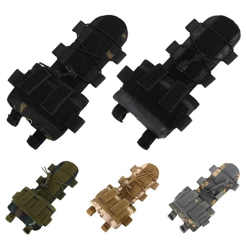 Taktické puzdro na batériu MK2 pre prilbu Airsoft Hunting Camo Battery Houch Combat Helma vyváženie váhových vreciek