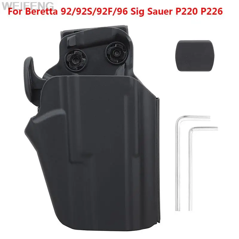 Taktické puzdro na pištoľ pre Beretta M9 92 92FS 96 Sig Sauer P220 P226 9 mm.