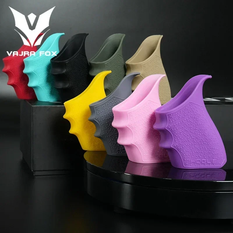 Taktický 1ks proti skĺznutiu Glock Grick Ruckve Gumer Cover Security Airsoft Gum Gume Protection Cover pre streľbu na lov loveckých strážcov
