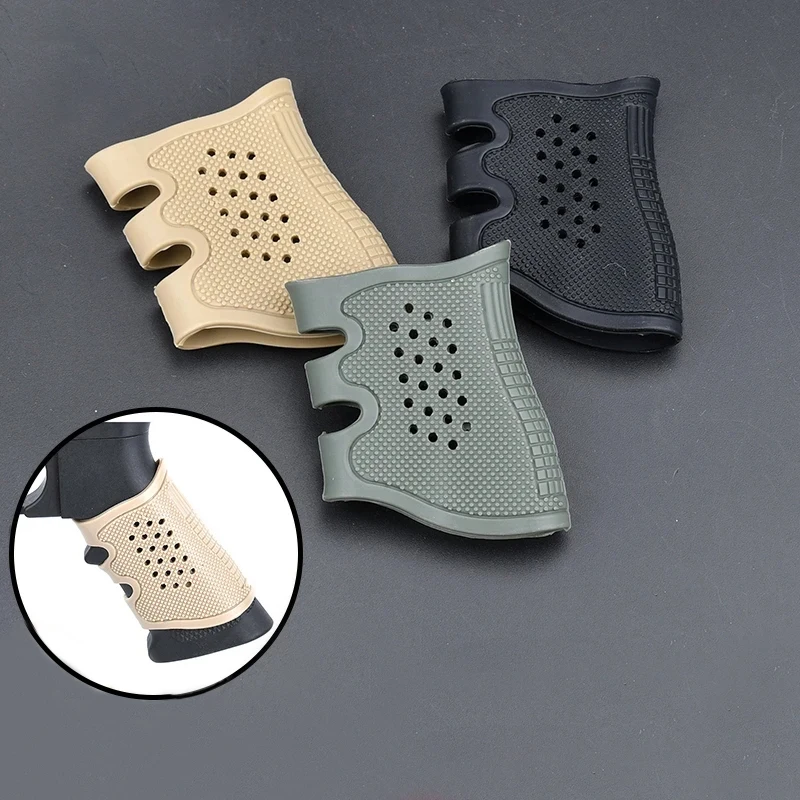 Taktický gumový airsoft príslušenstvo Anti-Slip Basab Atter Pistol Cover pre AR15 HK416 M4 M16 G17 G19 G22 Lovecká zbraň